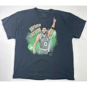 Jayson Tatum Boston Celtics NBA Ultra Game Graphic T-Shirt Black XL
